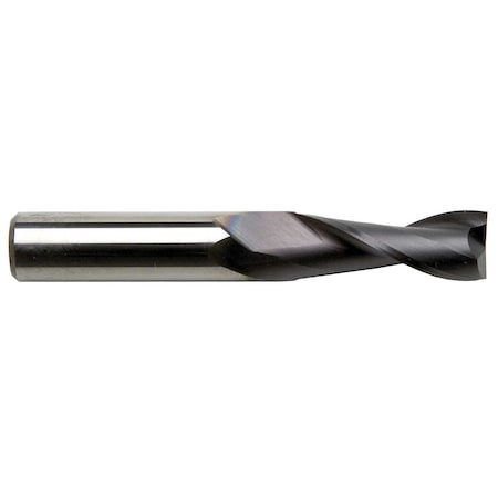 Gs Tooling 3/32" Diameter x 1/8" Shank 2-Flute Regular Length Yellow Series Carbide End Mills 102802